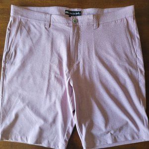 Travis Mathew Men's light purple golf shorts size 40